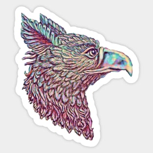 Sunrise Griffin Sticker